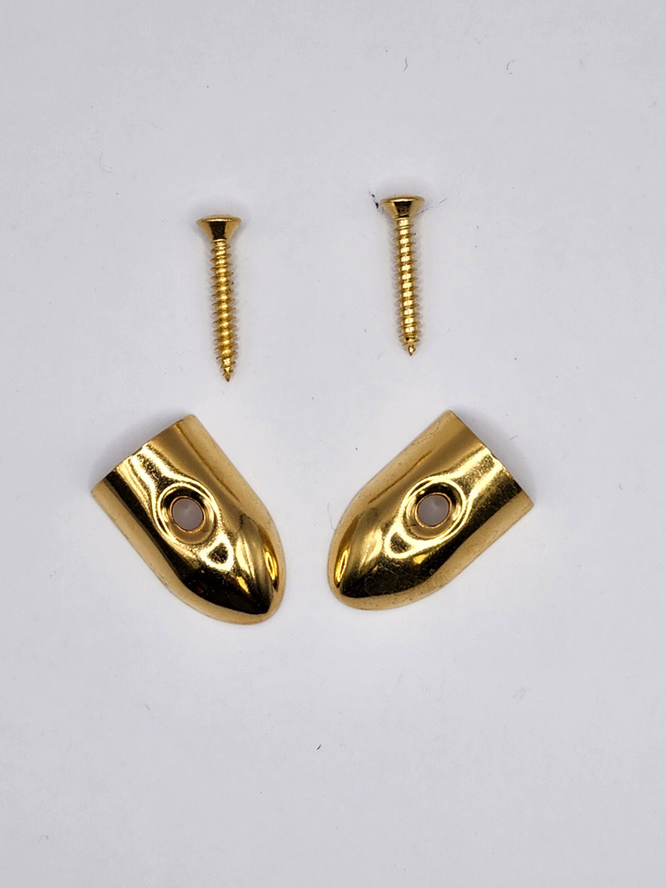 GOLD WIREON TIPS with SCREWS - SOLD AS PAIR