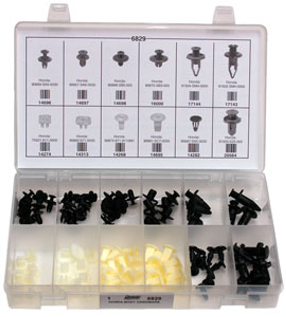 Honda
Body Hardware Quick-Select Assortment Kit
92 Pieces