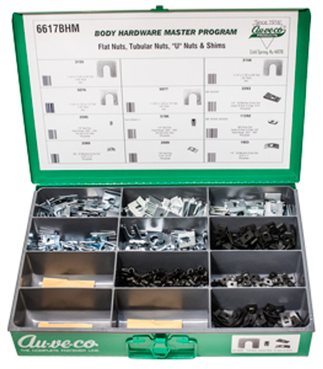 Flat Nuts, "U" Nuts, Tubular Nuts & Shims