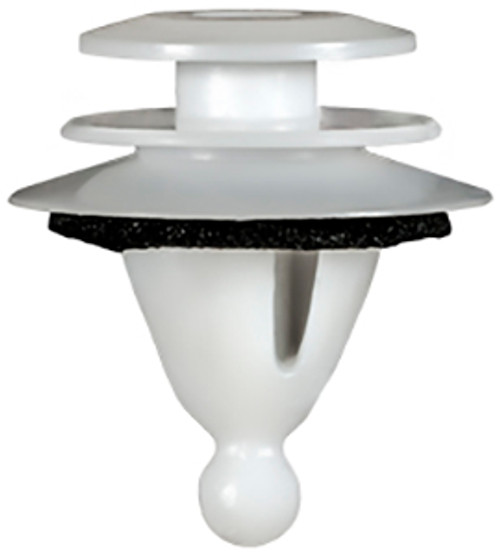 Trim Panel Retainer
Top Head Diameter: 13mm
Middle Head Diameter: 15mm
Bottom Head Diameter: 18.5mm
Stem Diameter: 10.3mm
Stem Length: 15mm
Hyundai Accent & Elantra 2000 - 1995
OEM# 82315-36000, 92552-36000
25 Per Box