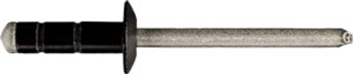 Liftgate, Exterior Trim & Quarter Panel Specialty Rivet
3/16" (4.8mm) Diameter
Grip Range: 3/16" - 3/8" (4.75mm - 9.53mm)
Flange Diameter: 7/16" (11mm)
Aluminum Rivet (Black)
Aluminum Mandrel
Ford Explorer & Flex 2009 - On
Ford OEM# W714004-S900
25 Per Box