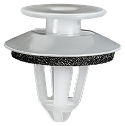 Tailgate Garnish Retainer With Sealer
Top Head Diameter: 13mm
Bottom Head Diameter: 18mm
White Nylon
Stem Diameter: 9.3mm
Stem Length: 13mm
Mercedes-Benz C Class, CLK Class, E Class, SL Class & SLK Class 1996 - On
Mercedes OEM# 006-988-43-78
25 Per Box Tailgate Garnish Retainer With Sealer
Top Head Diameter: 13mm
Bottom Head Diameter: 18mm
White Nylon
Stem Diameter: 9.3mm
Stem Length: 13mm
Mercedes-Benz C Class, CLK Class, E Class, SL Class & SLK Class 1996 - On
Mercedes OEM# 006-988-43-78
25 Per Box