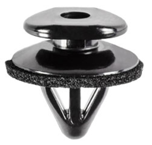 Fender, Rocker, Garnish, Pillar, Floor & Exterior Trim Retainer With Sealer
Top Head Size: 11mm x 14mm
Bottom Head Diameter: 17mm
Black Nylon
Stem Diameter: 9.7mm
Stem Length: 12mm
Subaru Forester, Impreza, Legacy, Outback, B9 Tribeca & WRX 2005 - On
Subaru OEM# 909130088
25 Per Box Fender, Rocker, Garnish, Pillar, Floor & Exterior Trim Retainer With Sealer
Top Head Size: 11mm x 14mm
Bottom Head Diameter: 17mm
Black Nylon
Stem Diameter: 9.7mm
Stem Length: 12mm
Subaru Forester, Impreza, Legacy, Outback, B9 Tribeca & WRX 2005 - On
Subaru OEM# 909130088
25 Per Box