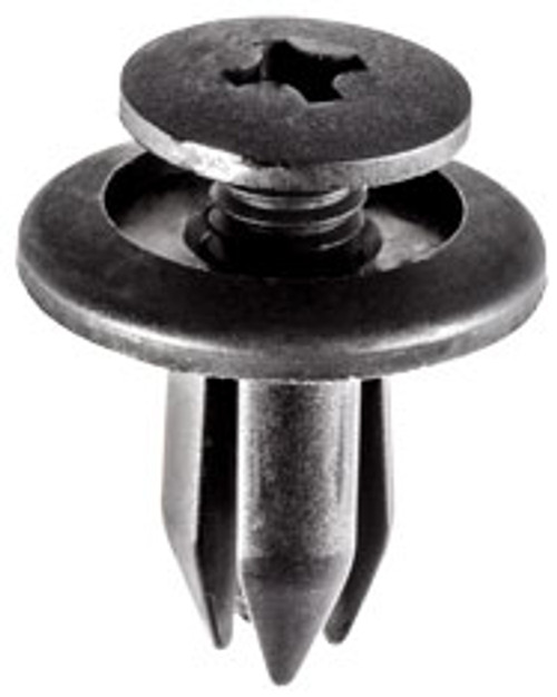 Bumper & Splash Shield
Head Diameter: 15mm
Stem Length: 12mm
Black Nylon
Fits Into 6.3mm Hole
Acura TL 2008 - 04
Honda Accord, CR-V, Insight & Pilot 2007 - 1997
Honda OEM# 90657-SA5-003
15 Per Box