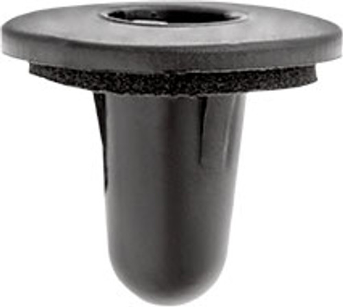 Rear Lamp Grommet
Head Diameter: 18mm
Stem Length: 13mm
Black Nylon
Overall Length: 15.6mm
Ford F-150 2015-On
Ford OEM# W718369-S300
10 Per Box