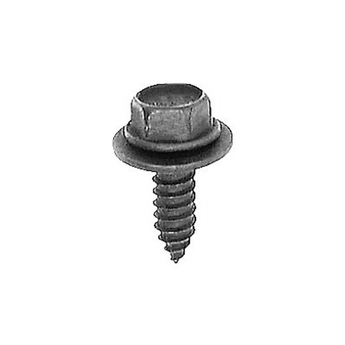 Screw Size : M6.3-1.81
Length : 20MM
Point Type : A/AB
Head Style : Hex Washer, Sems
Washer Diameter : 17MM
Across Flats : 10MM
Finish : Black Phosphate
OEM# 11505022
Pcs/Unit: 50
Country: TW
Catalog Page #: 102