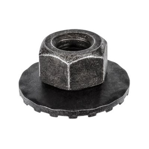 Screw Size : M6-1.0
Across Flats : 11MM
Overall Height : 9.5MM
Washer Diameter : 19MM
Washer Type : Toothed
Finish : Phosphate
OEM: 11503754, 11503756
Pcs/Unit: 25 Per Box
Country: US
Catalog Page #: 139 Screw Size : M6-1.0
Across Flats : 11MM
Overall Height : 9.5MM
Washer Diameter : 19MM
Washer Type : Toothed
Finish : Phosphate
OEM: 11503754, 11503756
Pcs/Unit: 25 Per Box
Country: US
Catalog Page #: 139