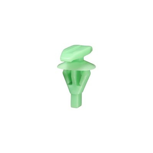Description : Weatherstrip Retainer
Material : Nylon
Color : Green
Type : Retaining Clip
Stem Diameter : 7MM
Stem Length : 11MM
Top Head Size : 5MM x 15MM
Bottom Head Diameter : 9.5MM
OEM Number : (909120028 ; 72311S5S003 ; 72311S5S003)
Honda : 2020: HR-V, Fit 2019: HR-V, Fit 2018: HR-V, Fit 2017: HR-V, Fit 2016: HR-V, Fit 2015: Fit 2013: Fit 2012: Fit 2011: Fit 2010: Fit 2009: Fit 2008: Fit 2007: Fit 2006: CR-V 2005: CR-V, Civic 2004: CR-V, Civic 2003: CR-V, Civic 2002: CR-V, Civic
Pcs/Unit: 25
Country: CN
Catalog Page #: 671 Description : Weatherstrip Retainer
Material : Nylon
Color : Green
Type : Retaining Clip
Stem Diameter : 7MM
Stem Length : 11MM
Top Head Size : 5MM x 15MM
Bottom Head Diameter : 9.5MM
OEM Number : (909120028 ; 72311S5S003 ; 72311S5S003)
Honda : 2020: HR-V, Fit 2019: HR-V, Fit 2018: HR-V, Fit 2017: HR-V, Fit 2016: HR-V, Fit 2015: Fit 2013: Fit 2012: Fit 2011: Fit 2010: Fit 2009: Fit 2008: Fit 2007: Fit 2006: CR-V 2005: CR-V, Civic 2004: CR-V, Civic 2003: CR-V, Civic 2002: CR-V, Civic
Pcs/Unit: 25
Country: CN
Catalog Page #: 671