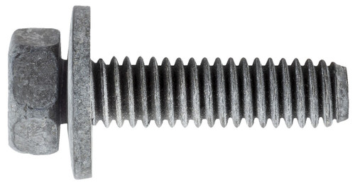 Pcs/Unit	50
Head Style	Hex Sems
Screw Size	5/16 in.-18
Length	1-1/4 in.
Across Flats	1/2 in.
Washer Diameter	3/4 in.
Finish	Black
