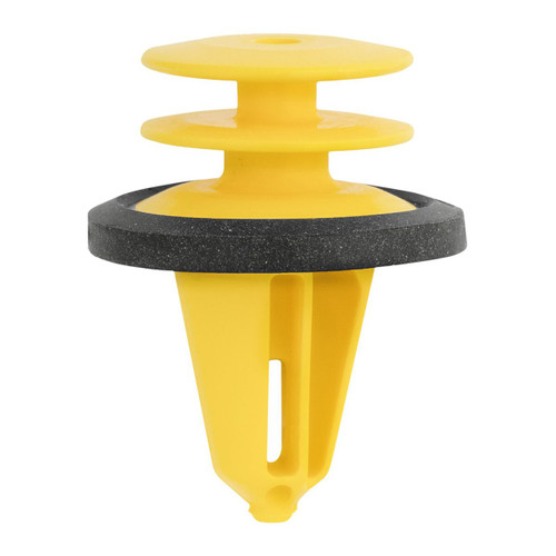Pcs/Unit 25
Bottom Head Diameter 22MM
Top Head Diameter 16mm
Stem Diameter 11mm
Stem Length 17mm
Color Yellow
Includes Sealer
Material Nylon
Country China
Type Retainer
Ford OEM: W721069S300
Ford OEM: W721069-S300 Pcs/Unit 25
Bottom Head Diameter 22MM
Top Head Diameter 16mm
Stem Diameter 11mm
Stem Length 17mm
Color Yellow
Includes Sealer
Material Nylon
Country China
Type Retainer
Ford OEM: W721069S300
Ford OEM: W721069-S300