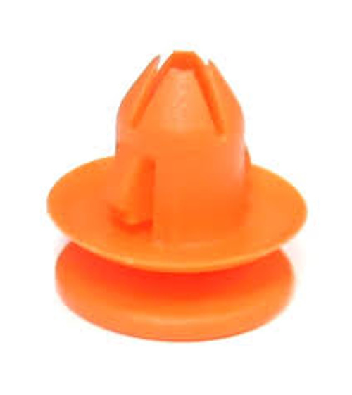Pcs/Unit 25
Bottom Head Diameter 16mm
Top Head Diameter 15mm
Stem Diameter 8mm
Stem Length 11mm
Overall Height 15.5mm
Color Orange
Material Nylon
Type Retainer

Volvo OEM: 8659732