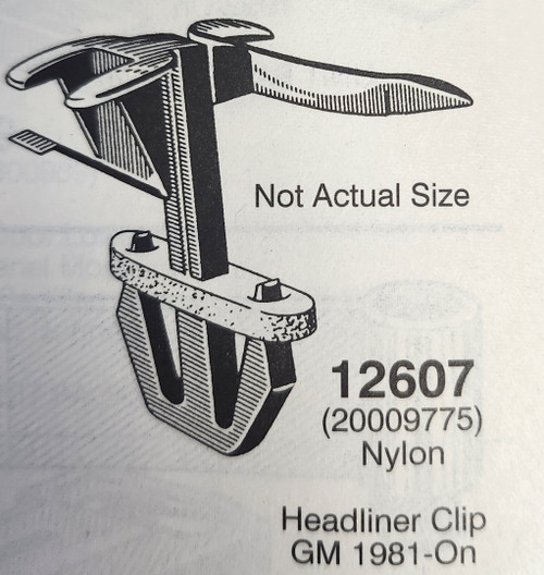 GM 20009775 NOS Headliner Interior Trim Clip