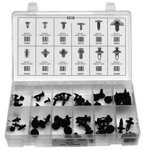 Nissan Body Hardware
58 Pieces