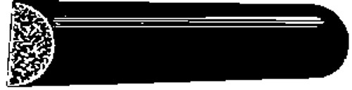 1/4" Half Round
Sponge Rubber Weatherstrip
50 Feet Per Box