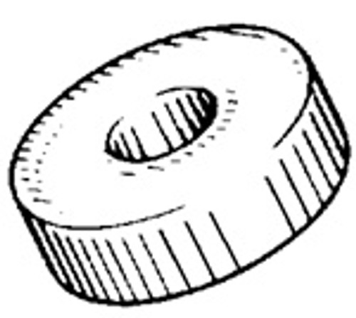 Inner Diameter: 1/4" (6mm)
Outer Diameter: 3/4" (19mm)
Thickness:1/4" (6mm)
License Plate Bracket Spacers
Nylon
50 Per Box