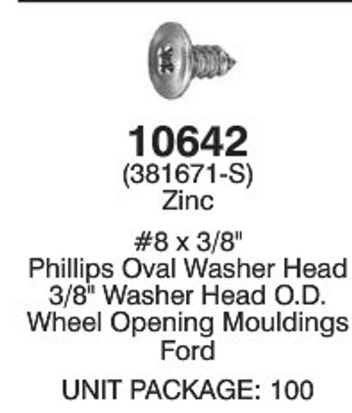 #6-32 x 3/4 Phillips Oval Head Screw #13323