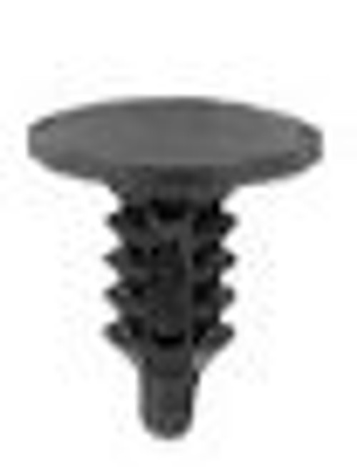 Head Diameter: 3/8"
Stem Diameter 5/32"
Stem Length.: 3/8"
Chevrolet 1995-On Trim Panel Retainers
OEM# 10262036
Black Nylon
100 Per Box
Click Next Image For Clip Detail