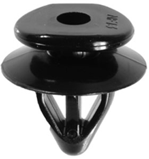 Front & Rear Door, Fender, Quarter Panel and Rocker Panel Moulding Clip
Top Head Size: 11mm x 14mm
Bottom Head Diameter: 17mm
Stem Diameter: 9.7mm
Stem Length: 12mm
Subaru B9 Tribeca, Forester, Impreza, Legacy & Outback 2003-2012
OEM# 90913-0109
Black Nylon
25 Per Box
Click Next Image For Clip Detail