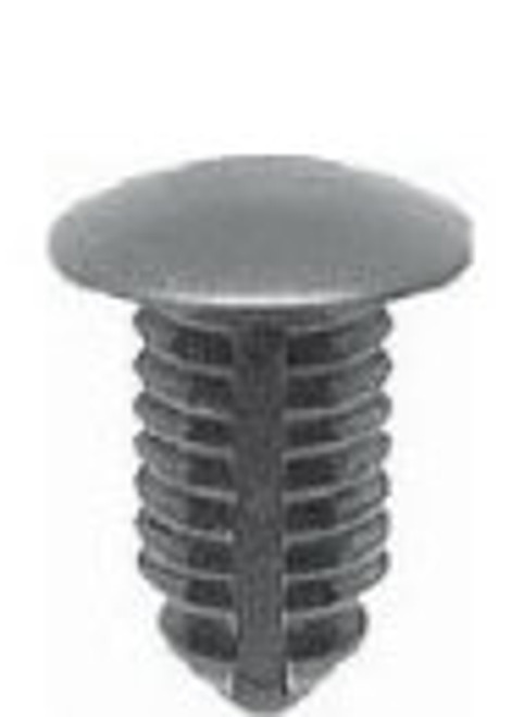 Trim Panel Retainer
Head Diameter: 5/8"
Stem Length: 3/4
Stem Diameter:3/8"
Chrysler OEM#: 6504043
Ford OEM#: N807721-S
Black Nylon
50 Per Box Click Next Image For Clip Detail