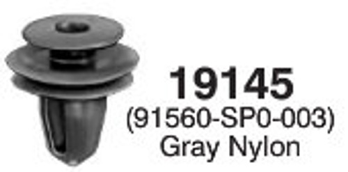 Front & Rear Door Trim Panel Retainer 1991-On
Large Head Diameter: 17mm
Stem Diameter: 9.5mm
Honda Accord, Civic, Prelude, Odyssey & Del Sol
Acura Integra & Legend
OEM# 91560-SP0-003
Gray Nylon
25 Per Box
Click Next Image For Clip Detail Front & Rear Door Trim Panel Retainer 1991-On
Large Head Diameter: 17mm
Stem Diameter: 9.5mm
Honda Accord, Civic, Prelude, Odyssey & Del Sol
Acura Integra & Legend
OEM# 91560-SP0-003
Gray Nylon
25 Per Box
Click Next Image For Clip Detail