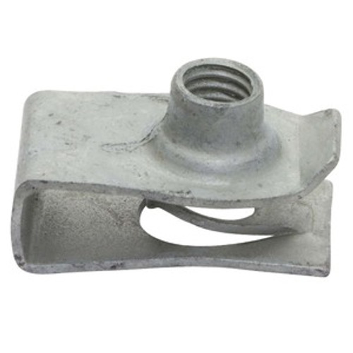 Extruded U Nut 
GM
Thread Size: #10-24
Center Hole To Edge: 15/32"
Panel Range: .025 - .125"
OEM# 152273
Black Phosphate
50 Per Box
Click Next Image For Nut Detail Extruded U Nut 
GM
Thread Size: #10-24
Center Hole To Edge: 15/32"
Panel Range: .025 - .125"
OEM# 152273
Black Phosphate
50 Per Box
Click Next Image For Nut Detail
