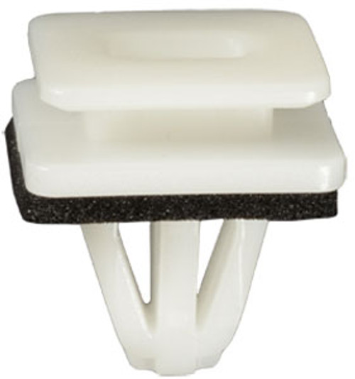 Rocker Panel & Fender Moulding Clip With Sealer
Top Head Size: 16mm x 18mm
Bottom Head Size: 18mm x 20mm
Stem Length: 15mm
Fits Into 10mm Hole
Acura Legend, MDX, RL & ZDX
Honda Civic, CR-V & Odyssey 2012 - 1991
OEM# 91504-SP1-003
White Nylon
25 Per Box
Click Next Image For Clip Detail Rocker Panel & Fender Moulding Clip With Sealer
Top Head Size: 16mm x 18mm
Bottom Head Size: 18mm x 20mm
Stem Length: 15mm
Fits Into 10mm Hole
Acura Legend, MDX, RL & ZDX
Honda Civic, CR-V & Odyssey 2012 - 1991
OEM# 91504-SP1-003
White Nylon
25 Per Box
Click Next Image For Clip Detail