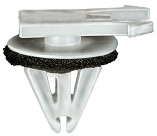 Moulding Clip With Sealer
White Nylon
Top Head Size: 8mm x 18mm
Bottom Head Diameter: 15mm
Stem Length: 13mm
Fits Into 8mm Hole
Cadillac, Chevrolet & GMC 2014-13
OEM# 11611375
15 Per Box Moulding Clip With Sealer
White Nylon
Top Head Size: 8mm x 18mm
Bottom Head Diameter: 15mm
Stem Length: 13mm
Fits Into 8mm Hole
Cadillac, Chevrolet & GMC 2014-13
OEM# 11611375
15 Per Box