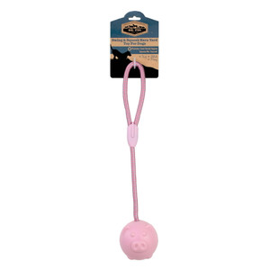 Dr. Pol Loop Knotted Rope Tug With Pig Shaped TPR Ball Dog Toy Dr. Pol Loop Knotted Rope Tug With Pig Shaped TPR Ball Dog Toy