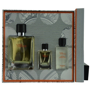 TERRE D'HERMES by Hermes EDT SPRAY 3.3 OZ & AFTERSHAVE LOTION 1.35 OZ & EDT SPRAY 0.42 OZ MINI TERRE D'HERMES by Hermes EDT SPRAY 3.3 OZ & AFTERSHAVE LOTION 1.35 OZ & EDT SPRAY 0.42 OZ MINI