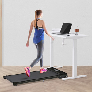 2 in 1 Under Desk Electric Treadmill 2.5HP; with Bluetooth APP and speaker; Remote Control; Display; Walking Jogging Running Machine Fitness Equipment for Home Gym Office 2 in 1 Under Desk Electric Treadmill 2.5HP; with Bluetooth APP and speaker; Remote Control; Display; Walking Jogging Running Machine Fitness Equipment for Home Gym Office