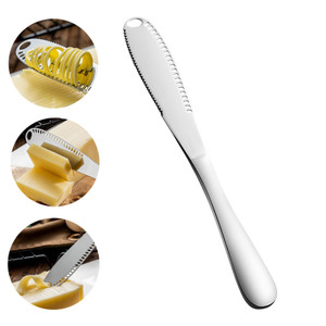 3 In 1 Stainless Steel Butter Spreader Knife Butter Curler Spreader Butter Knife Multifunction 3 In 1 Stainless Steel Butter Cutter Knife Cream Knife Western Bread Jam Knife Cheese Spreader 3 In 1 Stainless Steel Butter Spreader Knife Butter Curler Spreader Butter Knife Multifunction 3 In 1 Stainless Steel Butter Cutter Knife Cream Knife Western Bread Jam Knife Cheese Spreader