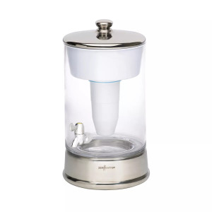 40 Cup Glass Water Pitcher with Ready-Pour + Free Water Quality Meter 40 Cup Glass Water Pitcher with Ready-Pour + Free Water Quality Meter