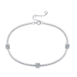 5MM Moissanite Diamond Tennis Bracelets for Women Cubic Zirconia Bracelet S925 Sterling Silver Jewelry Christmas Valentine's/Mother's Day Anniversary Birthday Gift for Women Girls Wife Girlfriend Her 5MM Moissanite Diamond Tennis Bracelets for Women Cubic Zirconia Bracelet S925 Sterling Silver Jewelry Christmas Valentine's/Mother's Day Anniversary Birthday Gift for Women Girls Wife Girlfriend Her