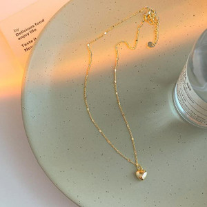 Cross-border ins style English letters pendant dear titanium steel necklace female collarbone chain new 18K Gold Simple Necklace Cross-border ins style English letters pendant dear titanium steel necklace female collarbone chain new 18K Gold Simple Necklace