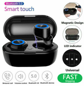 Waterproof Bluetooth 5.0 Wireless Earbuds Headphone Headset Noise Cancelling TWS Bluetooth Wireless Earbuds with Microphone- Stereo Sound in-Ear Bluetooth Headset True Wireless Earbuds Waterproof Bluetooth 5.0 Wireless Earbuds Headphone Headset Noise Cancelling TWS Bluetooth Wireless Earbuds with Microphone- Stereo Sound in-Ear Bluetooth Headset True Wireless Earbuds