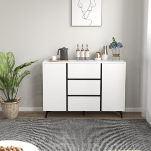 Only Pick Up 3 Drawers and 2 Doors Light Luxury Sideboard Buffet Cabinet Only Pick Up 3 Drawers and 2 Doors Light Luxury Sideboard Buffet Cabinet