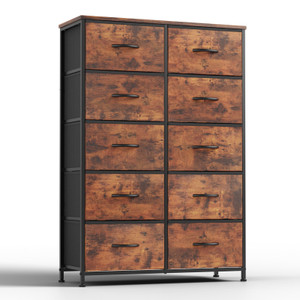 sweetcrispy Dresser for Bedroom Storage Drawers, Fabric Storage Tower with 12 Drawers Sturdy Metal Frame sweetcrispy Dresser for Bedroom Storage Drawers, Fabric Storage Tower with 12 Drawers Sturdy Metal Frame