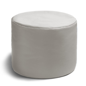 Jaxx Spring Outdoor Ottoman, White Jaxx Spring Outdoor Ottoman, White