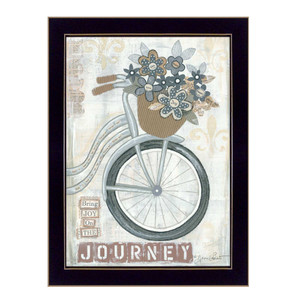"Journey" By Annie LaPoint, Printed Wall Art, Ready To Hang Framed Poster, Black Frame "Journey" By Annie LaPoint, Printed Wall Art, Ready To Hang Framed Poster, Black Frame