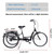 26'' European Adult Tricycles 3 Wheel W/Installation Tools with Low Step-Through, Large Basket, Tricycle for Adults, Women, Men