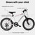 A20215 Kids Bicycle 20 Inch Kids Montain Bike Gear Shimano 7 Speed Bike for Boys and Girls