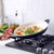 Rio 13.5" Ceramic Nonstick Great Big Frypan with Helper Handle Black