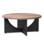 35 Inch Modern Retro Round Coffee Table for Living Room and Bedroom