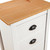 Sideboard Hill White 18.1"x13.8"x31.5" Solid Pine Wood