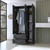 Three Door Armoire Clark, Bedroom, Smokey Oak / White