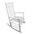 BALCONY PORCH ADULT ROCKING CHAIR - WHITE