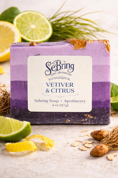 Vetiver & Citrus Artisan Soap