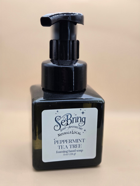 Peppermint Tea Tree Foaming Hand Soap