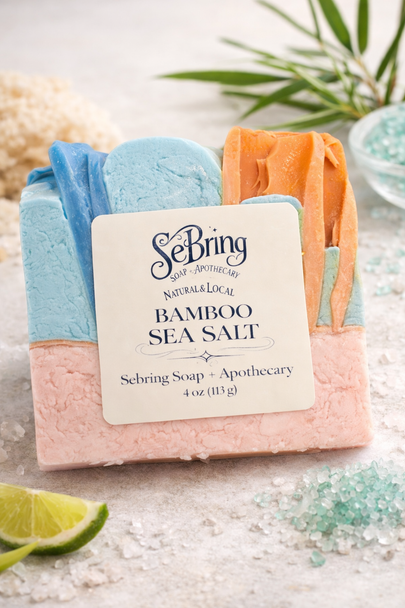 Bamboo Sea Salt Artisan Soap
