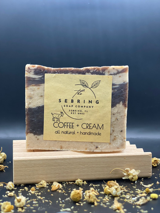 Coffee & Cream Goat Milk Soap